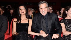 George Clooney and Amal Clooney attend the 'Hail, Caesar!' premiere during the 66th Berlinale International Film Festival Berlin at Berlinale Palace on February 11, 2016 in Berlin, Germany.