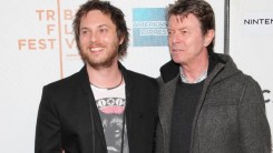 Director Duncan Jones and father David Bowie attend the premiere of 'Moon' during the 2009 Tribeca Film Festival at BMCC Tribeca Performing Arts Center on April 30, 2009 in New York City