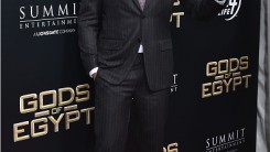 Actor Gerard Butler attends the 'Gods Of Egypt' New York Premiere at AMC Loews Lincoln Square 13 on February 24, 2016 in New York City.