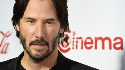  Actor Keanu Reeves, recipient of the Vanguard Award, attends the CinemaCon Big Screen Achievement Awards brought to you by the Coca-Cola Company at Omnia Nightclub at Caesars Palace during CinemaCon, the official convention of the National Association of