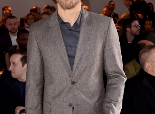 Charlie Hunnam attends the Calvin Klein Collection show during the Milan Menswear Fashion Week Fall Winter 2015/2016 on January 18, 2015 in Milan, Italy.