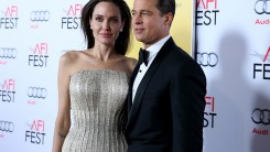 Writer-director-producer-actress Angelina Jolie Pitt (L) and actor-producer Brad Pitt attend Audi at the opening night gala premiere of 'By the Sea' during AFI FEST 2015 presented by Audi at TCL Chinese 6 Theatres on November 5, 2015 in Hollywood, Califor