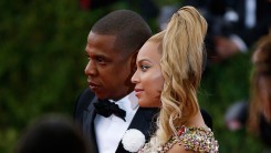 Jay -Z and Beyonce attend 'China: Through The Looking Glass' Costume Institute Benefit Gala at Metropolitan Museum of Art on May 4, 2015 in New York City.