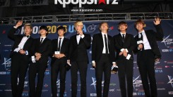 BTS On KCON NY Red Carpet At The Prudential Center - June, 25 2016