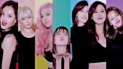 Seven members of Rainbow in the MV of 