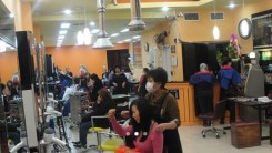 Korean Hair Salon in Woodside New York Mini's New Hair Village Japanese Hair Straightening