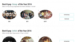 KpopStarz Awards 2016 - K-Pop Song, Group, Artist, Rookie of the Year