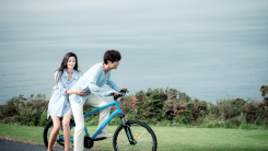 Jun Ji-Hyun and Lee Min-Ho in the shooting location of 