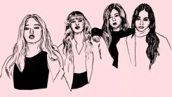 Blackpink illustrated by Liz Riccardi