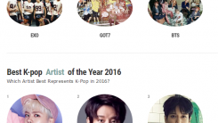 KpopStarz Awards 2016 - K-Pop Song, Group, Artist, Rookie of the Year - Result