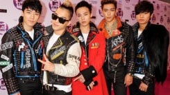 Seungri, G-Dragon, Taeyang, T.O.P, Daesung of Korean boy band Big Bang attend the MTV Europe Music Awards 2011 at the Odyssey Arena on November 6, 2011 in Belfast, Northern Ireland.