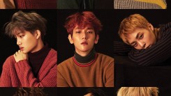 The cover photo of EXO Christmas album 