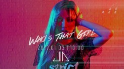 Meng Jia’s teaser for “Who’s that girl”.