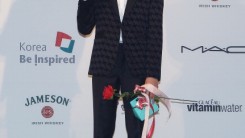 Lee Hyun-Woo arrives for the APAN star road during the 18th Busan International Film Festival on October 4, 2013 in Busan, South Korea.