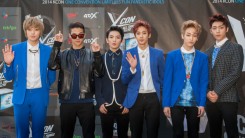  Teen Top attend KCON 2014 - Day 1 at the Los Angeles Memorial Sports Arena on August 9, 2014 in Los Angeles, California.