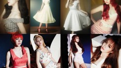 Official poster of the Girls' Generation's fifth studio album 