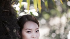 Actress Shin Min-A poses on August 15, 2014 in Locarno, Switzerland. 