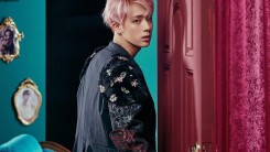 Jin of BTS poses for the promotion of their album 'The Wings'.