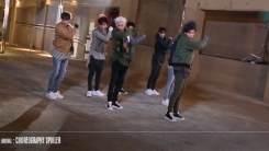 GOT7 released MV making film, putting on serious faces.