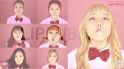 LIPBUBBLE is reported plagiarizing TWICE concept.