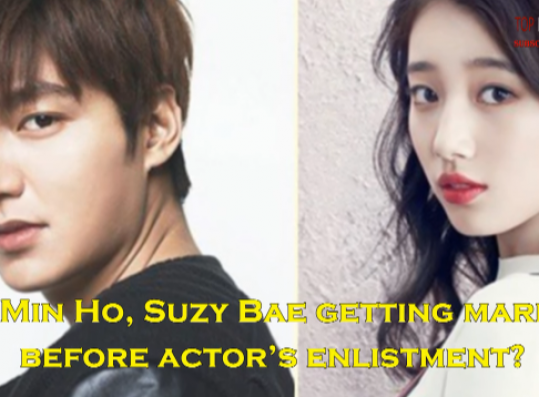 Lee Min Ho Was Reported To Have A Wedding With Suzy Before His Enlistment  In May After Rumor Of 'Uncontrollably Fond' Actress' Pregnancy | Kpopstarz