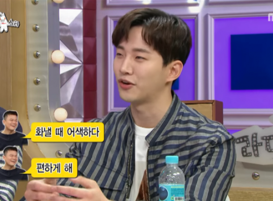 Junho talked about JYP giving him atcing tips on 