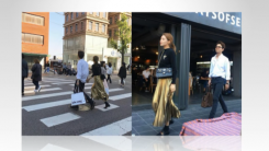 Jung Kyung Ho and Sooyoung captured on a shopping date in Seoul.