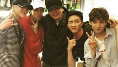 Yang Hyun Suk With Winner