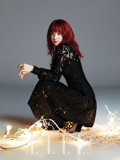 Han Hyo Joo Looks Gorgous as a Redhead for Elle Korea [PHOTOS] | KpopStarz