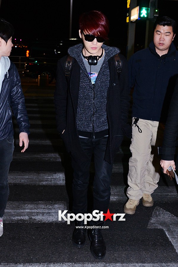 Airport Fashion: Kim Jae Joong Leaving for Fan Meeting in Bangkok ...