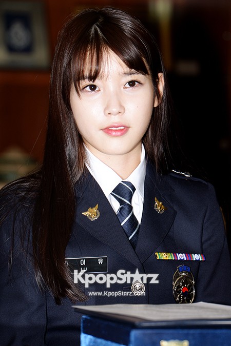 IU in Police Uniform as She is Appointed as School Violence Prevention