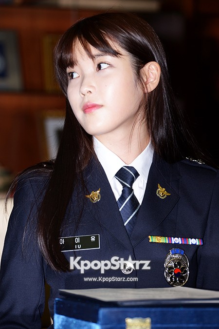 IU in Police Uniform as She is Appointed as School Violence Prevention ...