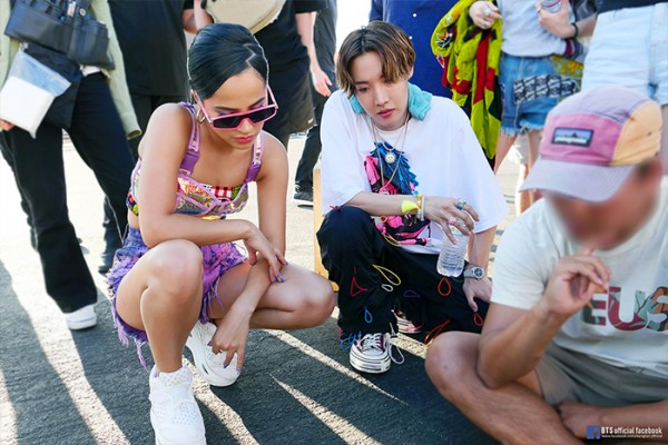 BTS j-hope 'Chicken Noodle Soup (feat. Becky G)' MV Shooting Sketch