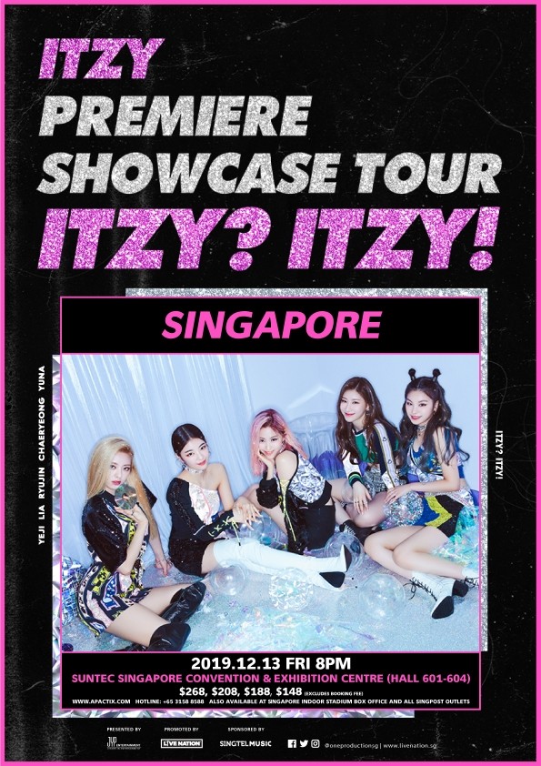 KPOP Hottest Rookie Girl Group ITZY To Visit Singapore This December For Their Debut Showcase Tour!