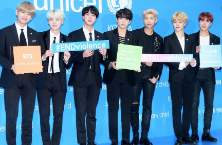 BTS and UNICEF