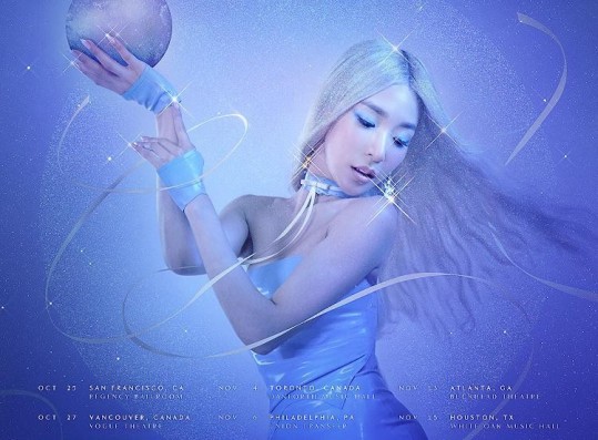 Tiffany Young Kicks Off First Official North American Tour 'Magnetic Moon'