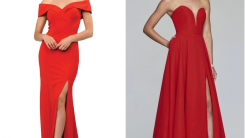 Red evening Dress