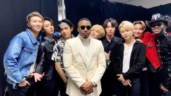 BTS Unveils Grammy Selfie 