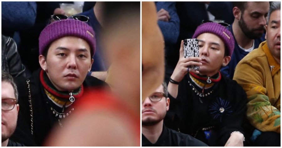 G-Dragon was Spotted in the US Watching NBA Game Played By Portland Trail Blazers X Houston Rockets