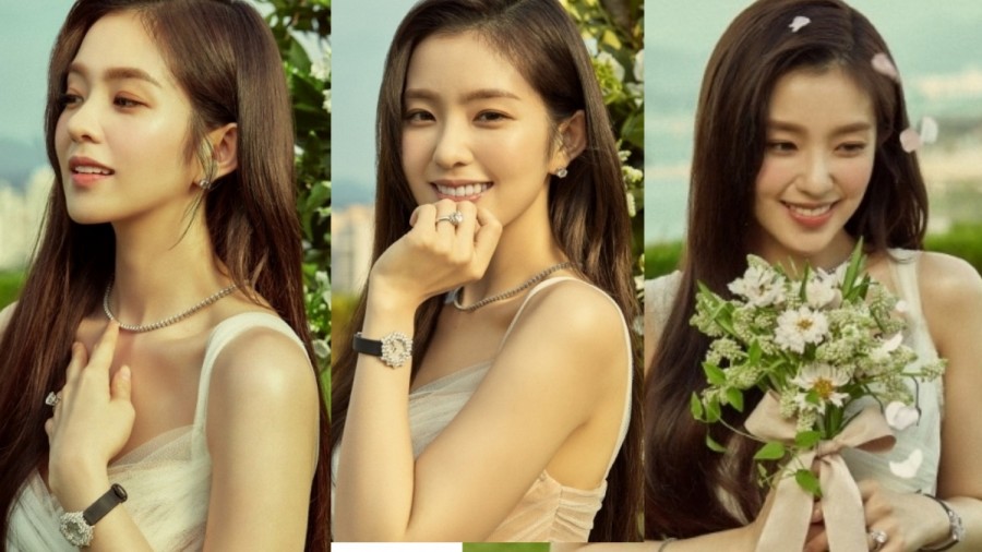 Red Velvet Irene is More beautiful than Flowers with New Released Photos for “DAMIANI”