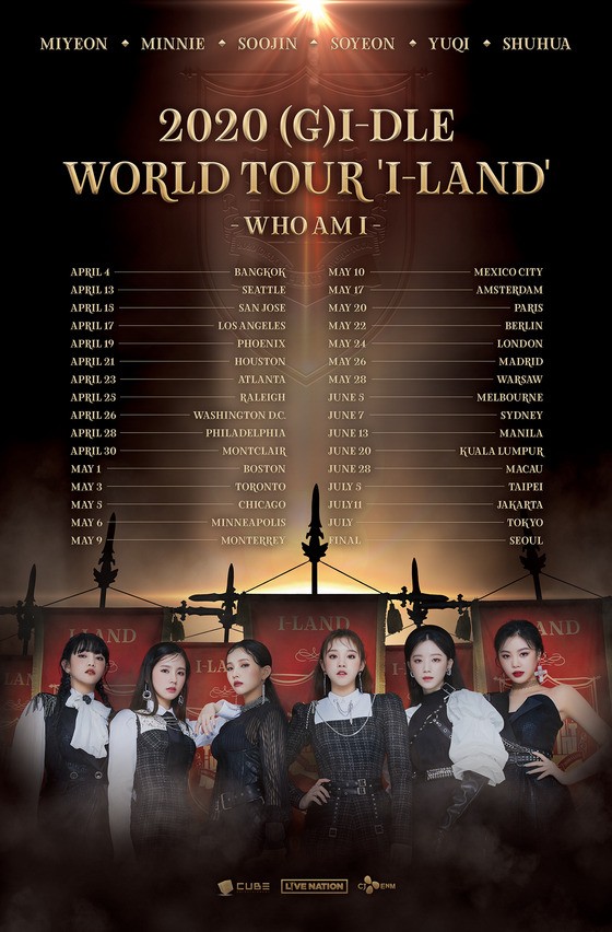 (G)I-DLE Word Tour