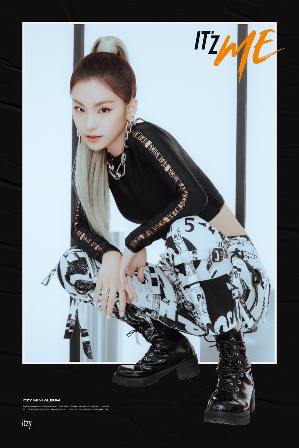 ITZY Ye‑ji's Intense Blonde Ponytail… Wannabe Teaser