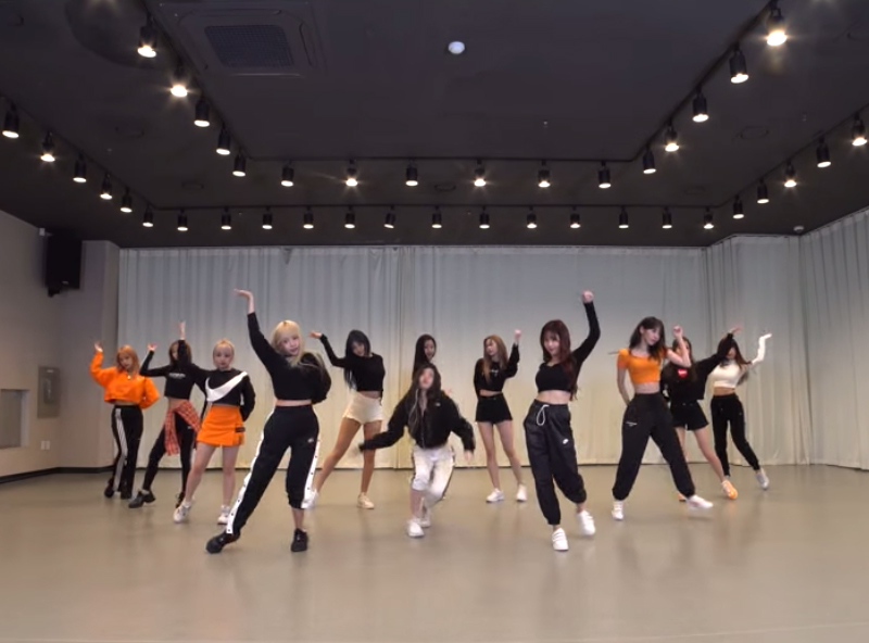 IZ*ONE unveils special choreography video of 'FIESTA'