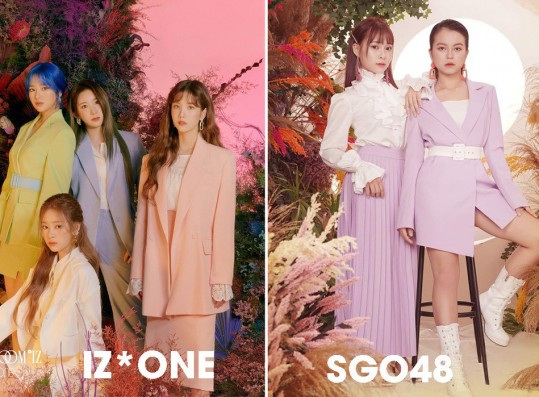 K-netizens Throw Hate Comments to SGO48 After Allegedly Copying IZ*ONE Photo Concept