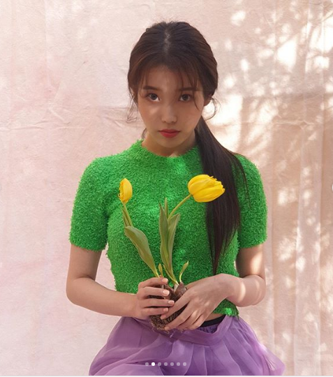 IU Shares Raw Spring-Themed Photos with Gucci for W Korea April 2020