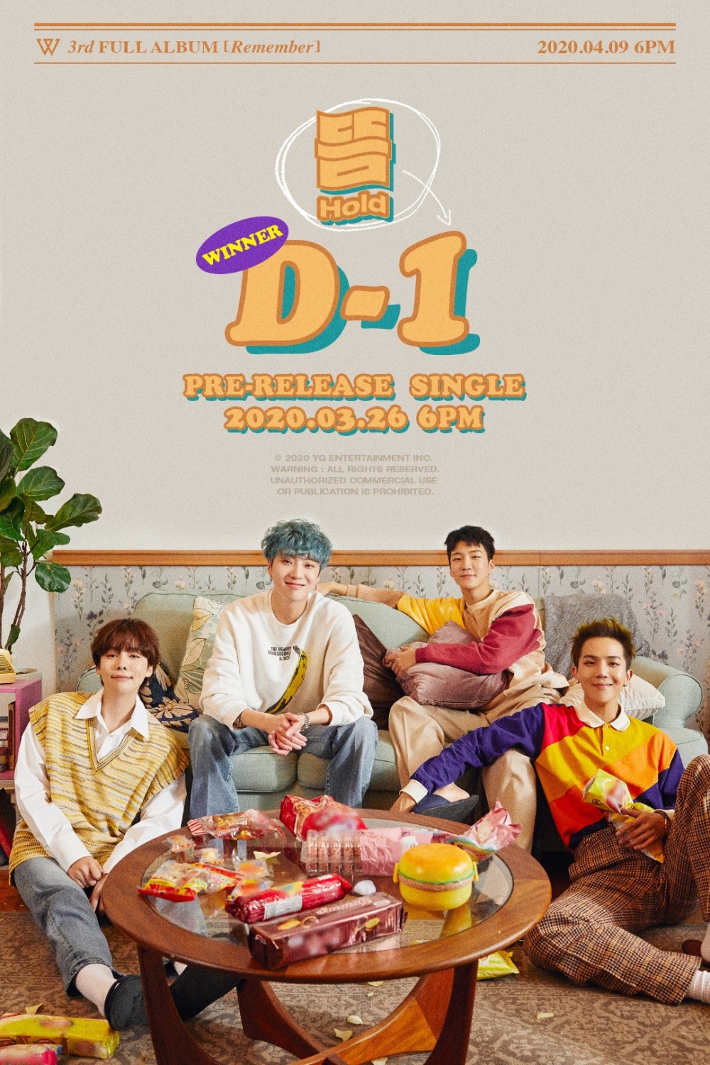 'Comeback D-2' WINNER, new song 'Hold' MV teaser released, AKMU Lee Su-hyun support