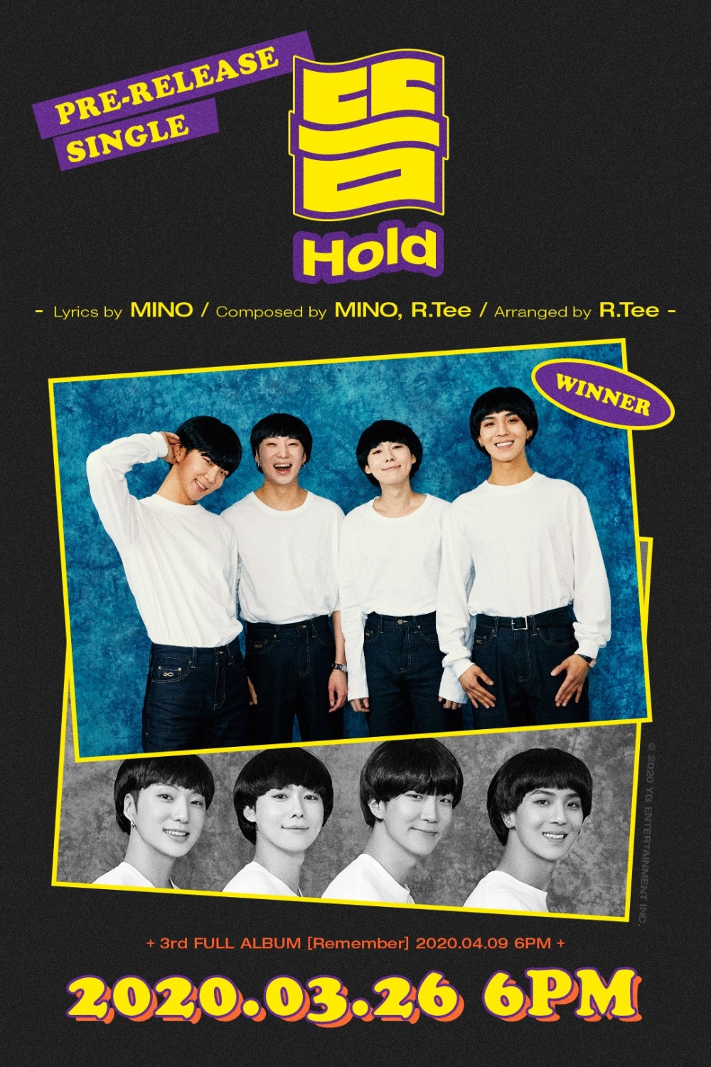 'Comeback D-2' WINNER, new song 'Hold' MV teaser released, AKMU Lee Su-hyun support