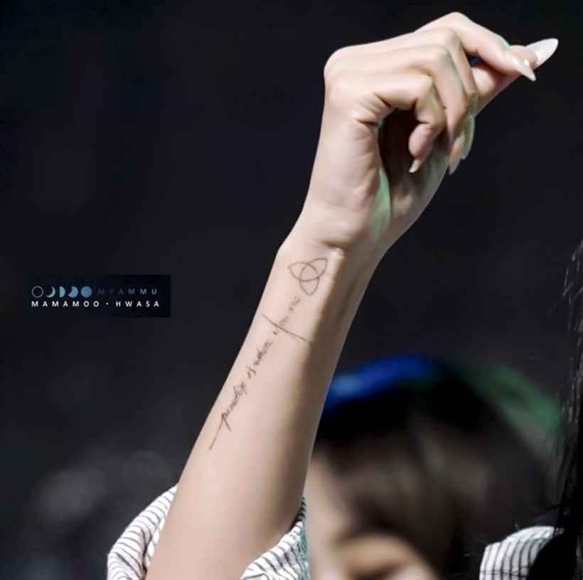Check Out MAMAMOO Hwasa's Tattoos And Here's What They All Represent