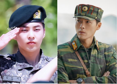 Look! EXO Xiumin is a Real-life Captain Ri