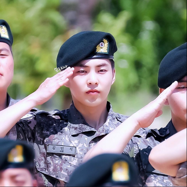 Look! EXO Xiumin is a Real-life Captain Ri